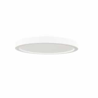 9-in 16.5W Round LED Surface Mount Downlight, 120V-277V, Selectable CCT