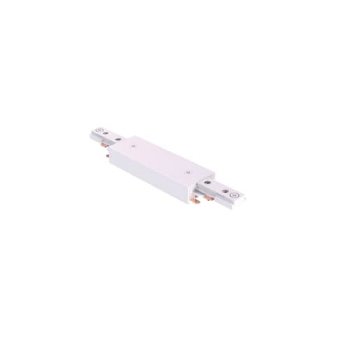 Green Creative I Connector for Single Circuit J-Type Track, White