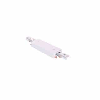 I Connector for Single Circuit J-Type Track, White