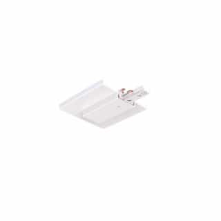 Green Creative End Feed with Cover for Single Circuit J-Type Track, White