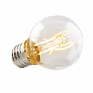 Green Creative 3.8W LED Filament Bulb, E26, Dimmable, 350 lm, 120V, 2700K, Clear