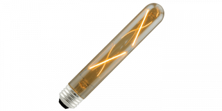 Green Creative 3.5W LED Filament Bulb, E26, Dimmable, 300 lm, 120V, 2000K, Amber