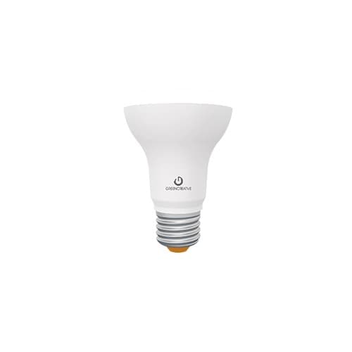 Green Creative 11W LED BR40 Bulb, Dimmable, E26, Wide, 950 lm, 120V, 4000K