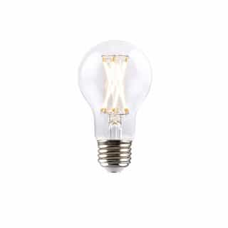 Green Creative 10W LED Filament Bulb, A19, E26, Dimmable, 300 lm, 120V, 2000K, Clear