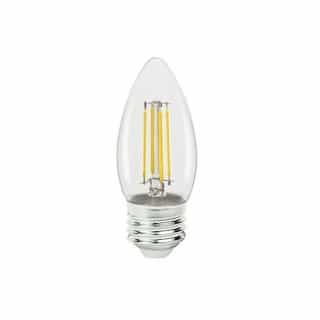 Green Creative 5.5W LED Filament Bulb, Omni-Directional, E26, 500 lm, 120V, 2700K