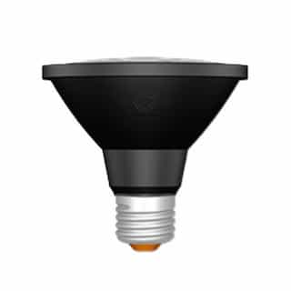Green Creative 11W LED Refine PAR30SN Bulb, Dimmable, E26, 120V, 3000K, Black