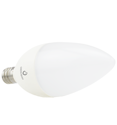 Green Creative 5W LED Candelabra B11 Bulb, Dimmable, E12 Base, 350 lm, 2700K