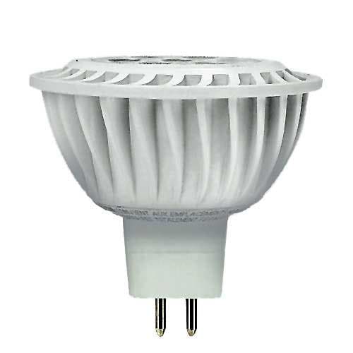 7W MR16 LED Bulb, 2700K, Dimmable with 25 Deg  Beam Angle