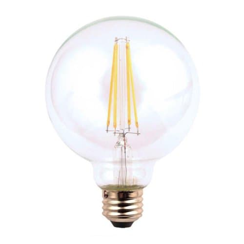 4.5W Filament LED G25 Bulb, Dimmable, 450 lm, 2700K