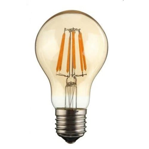 4.5W 2400K Dimmable Amber Filament LED A19 Bulb
