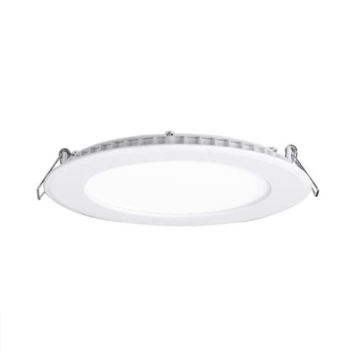 6-in 11.6W LED Recessed Downlight, Dimmable, 830 lm, 120V, 3000K, White