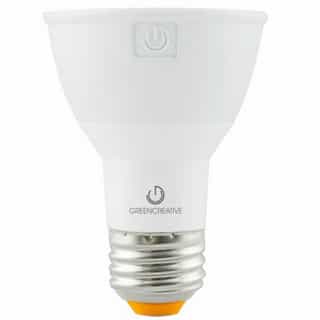 Green Creative 8W LED PAR20 Bulb, Dimmable, 25 Degree Beam, E26, 550 lm, 120V, 3000K