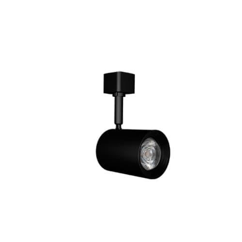 6W LED Atom Series Track Head, Lightolier Adapter, Narrow, 696 lm, 3000K, Black