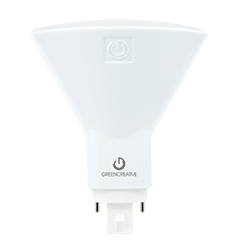 Green Creative 11W PL V EDGE Series DIRect Ballast Compatible LED Bulb, 2700K