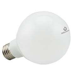 6W LED G25 Bulb, Dimmable, 450 lm, 2700K