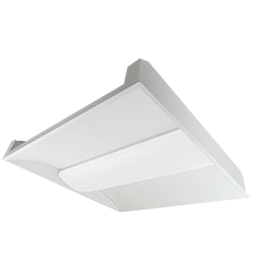 Green Creative 2X2 32W LED Troffer Elevate Series, 3550 lumens, Dimmable, 3500K, DLC 4.0