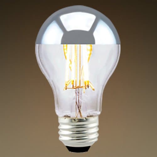 7W Filament LED A19 Bulb, Anti Glare, Dimmable, 700 lm, 2700K