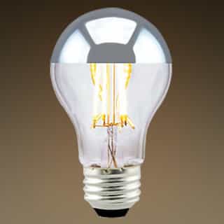 Green Creative 7W Filament LED A19 Bulb, Anti Glare, Dimmable, 700 lm, 2700K