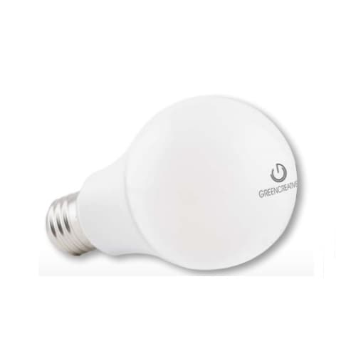 8W LED A19 Bulb, Dimmable, E26, 820 lm, 120V, 3000K