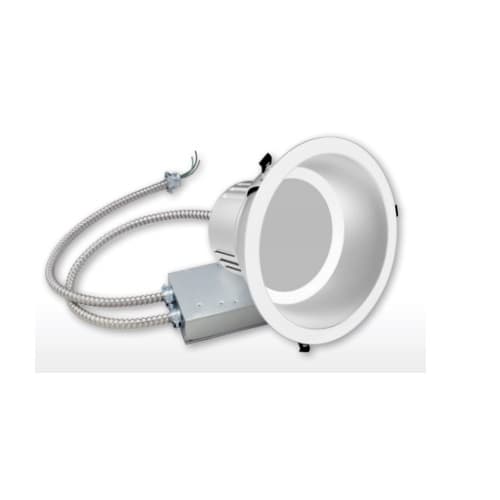 Green Creative 30W 9.5-in Commercial LED Downlight, 0-10V Dimmable, 2700 lm, 3000K, 120-277V