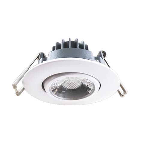 8W 2-in MiniFIT Gimbal LED Recessed Can Light, Dimmable, 580lm, 2700K
