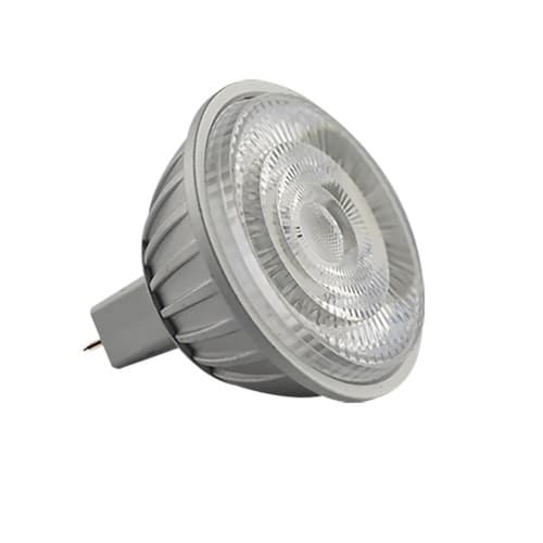 7.5W LED MR16 Bulb, Dimmable, 15 Degree Beam, GU5.3, 580 lm, 12V, 3000K