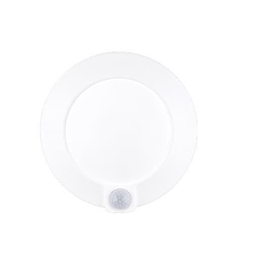 10W 6-in LED Recessed Can Light w/ PIR Sensor, Dimmable, 600 lm, 2700K
