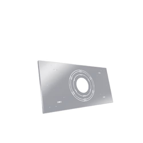 Green Creative 24-in New Construction Plate for T-grid Ceilings, Multiple Knockouts