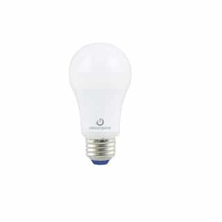 9W LED A19 Bulb, Dimmable, E26, 800 lm, 120V, 2700K