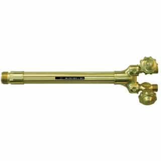 8 1/2 in Forged Brass Bar Stock Medium Duty Torch Handle