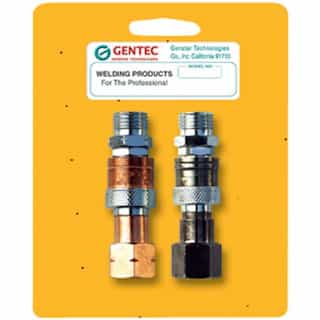 Gentec Fuel Gases, Oxygen Quick Connector Set