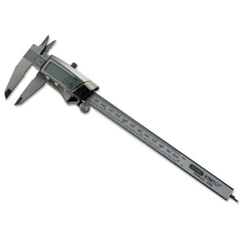 General Tools Digital/Fraction Electronic Calipers, 0-8 in, Stainless Steel