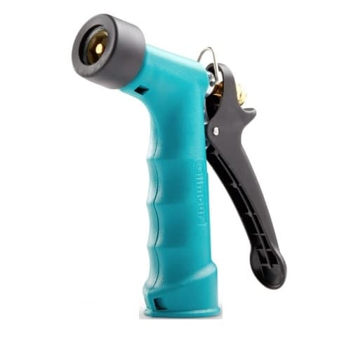 Pistol Grip Insulated Water Hose Nozzle, Teal