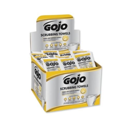 80 Count of Industrial Gojo Scrubbing Wipes