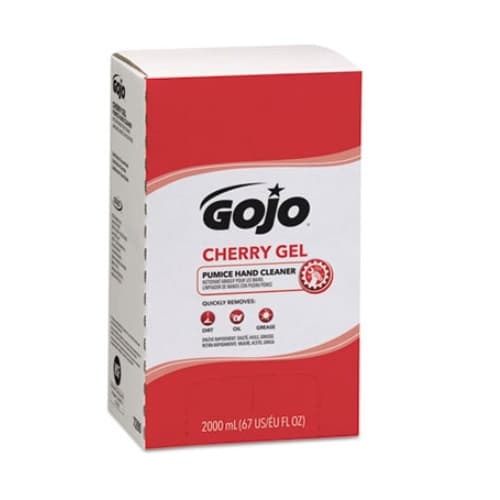 GOJO Cherry Scent Gel Pumice Hand Cleaner 2000 mL Refill