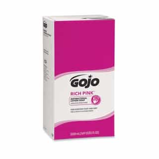 GOJO PRO 2000 Rich Pink Antibacterial Lotion Soap 5000 mL Refills