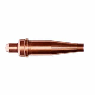 Size 3 Swaged Copper Acetylene, Oxygen Replacement Cutting Tip