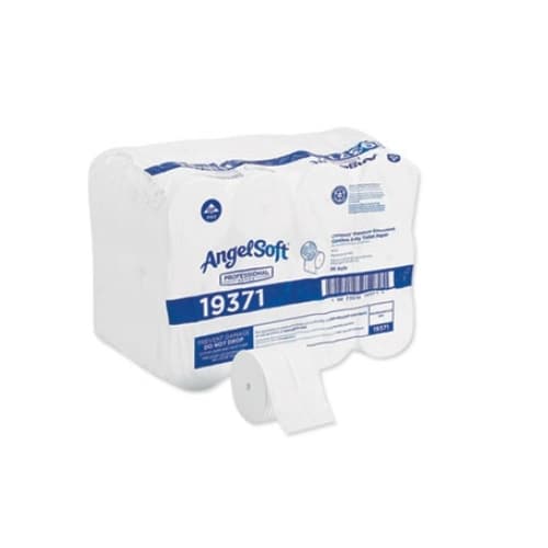 Georgia-Pacific Angel Soft ps White 5 in. Wide Compact Coreless 2-Ply Bath Tissues