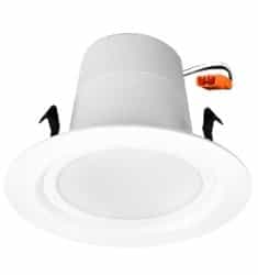 Green Creative 11W 4" Retrofit LED Downlight Dimmable, 2700K, White 