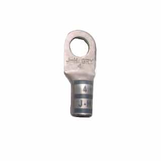 Power Lug, Tin Plated, 4 AWG, 1/2-in Stud 