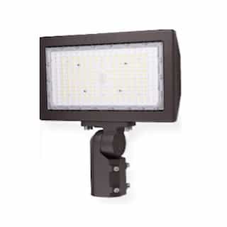 200W LED SekTor Flood Light w/ Trunnion Mount, 347V-480V, SelectCCT