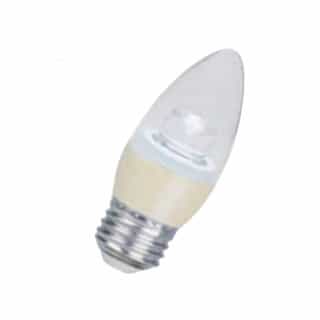 4.5W LED B11 Chandelier Bulb, Dim, 82 CRI, E26, 300lm, 120V, 2700K, CR