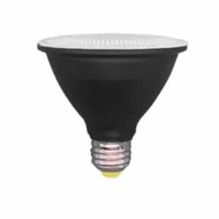 11W LED PAR30S Performance Bulb, Flood, Dim, 90 CRI, 120V, 2700K, BK