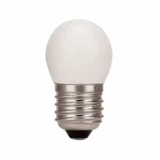1.2W LED S11 Sign Bulb, Dimmable, E26, 120V, 2400K, White