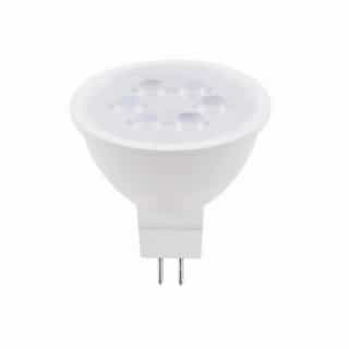 4.5W LED MR16 Bulb, Flood, GU5.3, 82 CRI, 810 lm, 12V, 5000K