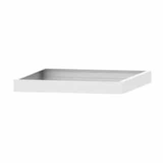 1x4-ft Surface Mount Kit for Edge Lit Flat Panels, White