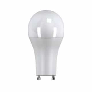 11W LED Omni A19 Bulb, Non-Dimmable, 1100 lm, GU24, 120V, 2700K, FR
