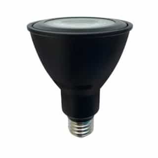 11W LED PAR30L Bulb, Flood, Dim, E26, 90 CRI, 800 lm, 120V, 3000K, BK