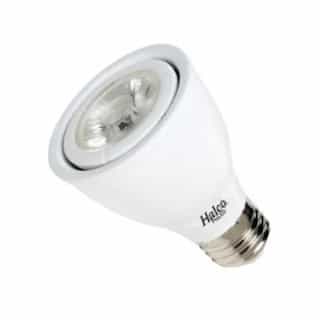 7W LED PAR20 Bulb, Narrow Flood, E26, 90 CRI, 120V, 4000K, White