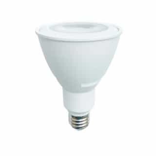 12W LED PAR30L Bulb, Narrow Flood, E26, 90CRI, 1050lm, 120V, 3000K, WH